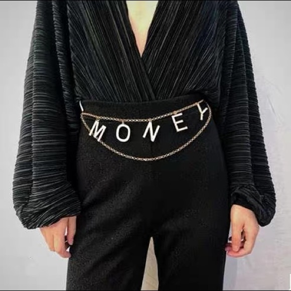 Money/ lady belts in chain style